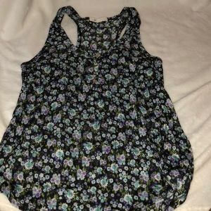 Floral print tank
